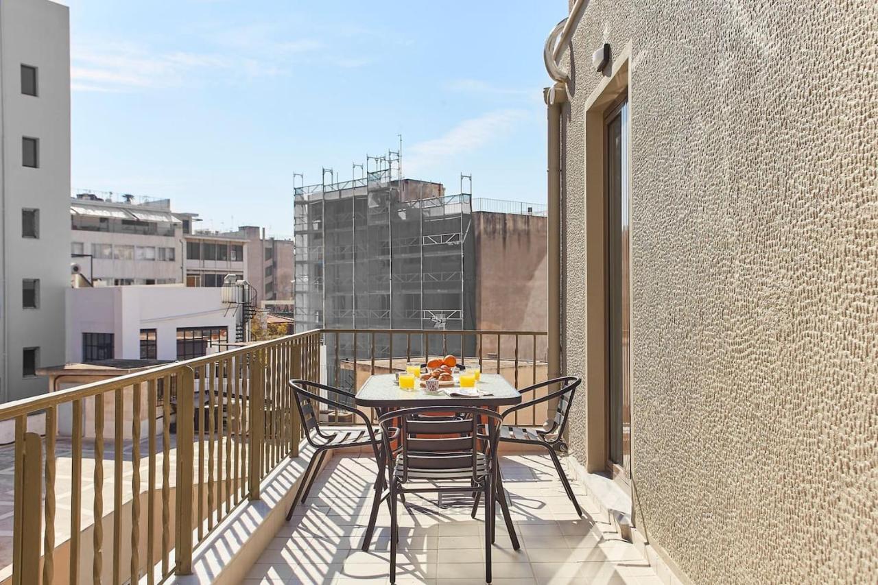 Spacious Suite W. Huge Balcony + Acropolis View Atene Esterno foto